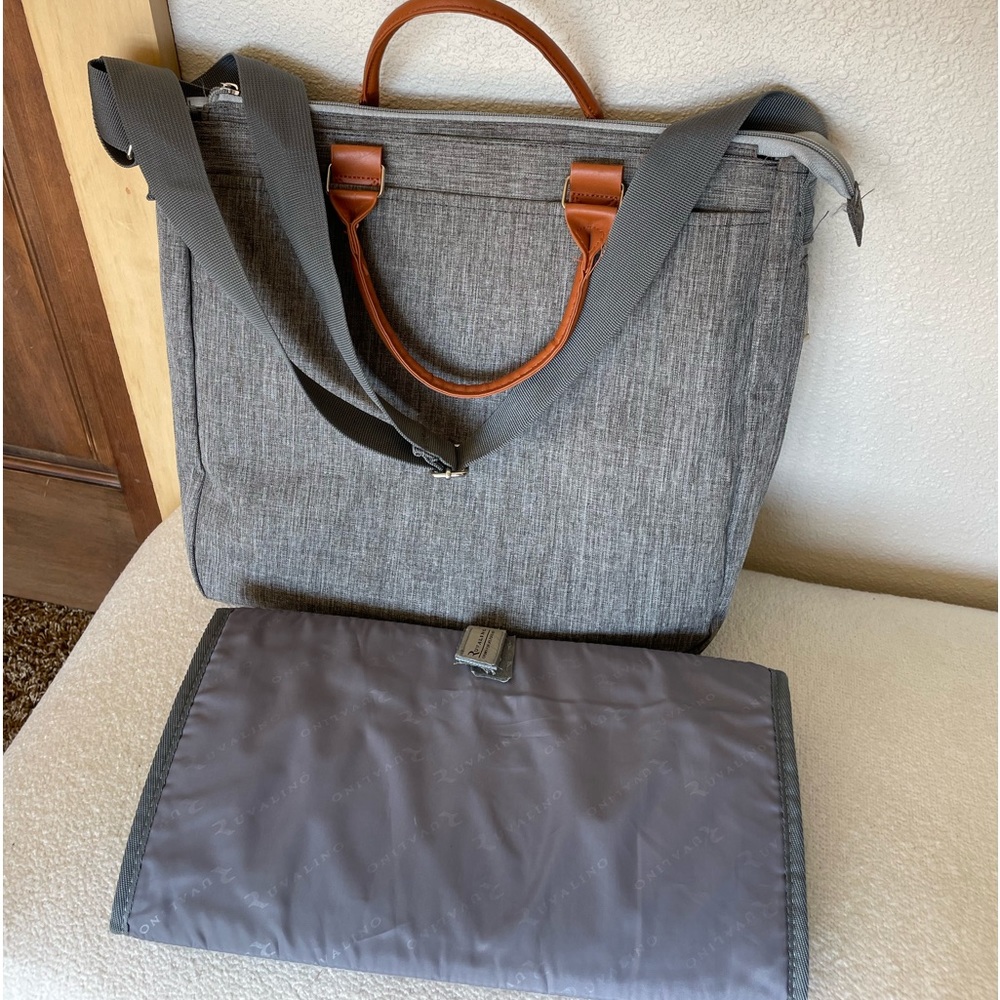 Motif Maylilly Gray Brown Travel Baby Bag - Picture 15 of 15
